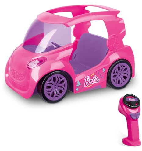 Mondo Motors – Mattel Barbie City Car 2.4 GHz – Full Function Radio Control– Fuchsia Color - 63698