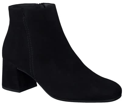 Paul Green Damen Stiefelette, Frauen Ankle Boots,halbstiefel,Kurzstiefel,uebergangsschuhe,uebergangsstiefel,flach,Stiefel,Schwarz (Black),38.5 EU / 5.5 UK