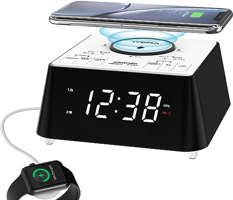 iTOMA kabelloser wecker radio 205 (205)
