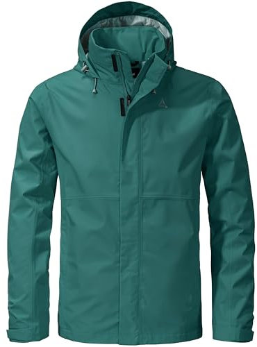Schöffel Herren Jacket Gmund M Regen, Teal, 46 EU