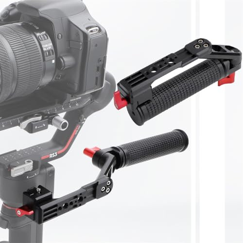 LiLiTok Per DJI RS4 RS3 RS2 Maniglia Gimbal Sling, manico Gimbal Stabilizer per DJI RS 4 RS 4 Pro RS3 PRO RSC 2 Fotocamera Low Angle Shots Accessori