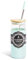 Manna Fortune Tumbler mit Bambusdeckel und Silikon-Trinkhalm aus Edelstahl, 500 ml, sanfte Brise