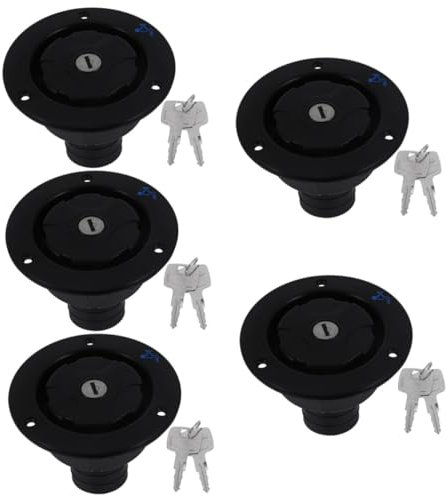 ULTECHNOVO 5pièces Bouchon De Remplissage Eau Pour Camping-car Étanche Pour Remorque Remplacement Pratique