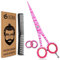 Friseurschere - OCBA Professionelles 6' Haarschneideschere & Haarschere - Haarschere Perfektes Design für Friseure & Salons - Haarschneideschere für Männer und Frauen (6 Zoll Rosa)