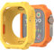 Lovandare Soft TPU Hülle Kompatibel mit Apple Watch Ultra 2 / Ultra 49mm, Kratzfest TPU Rundum Schutzhülle Schutz Case für iWatch [KEIN Frontscheibenschutz], Orange & Gelb-2pack