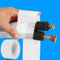 Isolierband Selbstverschweißend Schwarzes Tape PVC Klebeband Rohrabdichtung Selbstklebendes Klebeband 4,8 cm Breit 25 Meter Lang 1 Packung Versandbandrolle Wird zum Umwickeln von Klimakanälen(White)