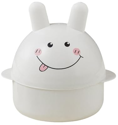 Microwave Egg Cooker, Cartoon Coney Shape Egg Poacher, Sturdy Heat-Resistant Steamer, Multifunctional Kitchen Gadget, Dishwasher, Perfect for Home Cooking