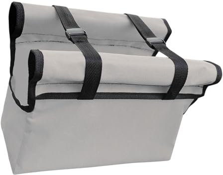 Folpus Klapperleiter Werkzeugtasche Tasche Teleskop Leiter tragbarer praktischer Dienstprogramm Organisator Hanging Bag für Home Reparaturzubehör, Grau