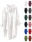Deals des Tages Leinenbluse Damen Lang Sommer Leinenhemd Knopfleiste Hemd Casual Lose Musselin Bluse Große Größen Leinen Shirt Longbluse Angebote Kleidung