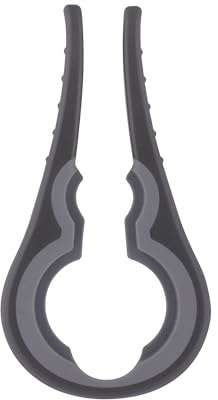 Viners Jar Opener | 4-in-1 Universal Jar Opener for 4cm, 5cm, 6.5cm & 8cm Lids | Non-Slip Grip for Easy Opening | Stress-Free Twist Design | Grey Kitchen Gadget | Dishwasher Safe