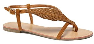 La Modeuse-Sandales, Nu-Pieds-Nu-Pieds en suédine