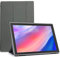 YGoal Funda para Teclast P20HD/Teclast M40 - Ligero Multiángulo PU Cuero +PC Back Case Business Folio Carcasa para Teclast P20HD/P20 10 Pulgada Tablet, Negro