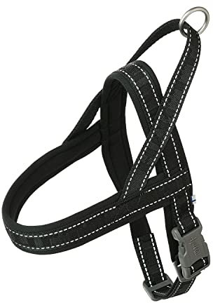 Hurtta Casual Hundegeschirr ECO (Schwarz, 60-70cm)