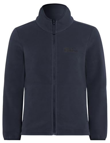 Jack Wolfskin Unisex Kinder Taunus Fleece-Jacke, Night Blue, 164 EU