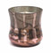 Paddywax Scented Candles Cypress & Fir Holiday Frosted Glass Luxury Artisan Candle, 255g, Metallic Bronze