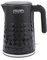 Salter EK6103BLK 1.5 L Kettle – 3kW Fast Boil Electric Tea Kettle, Double Walled to Keep Warm, 360° Swivel Base, Cool Touch Body, Water Level Indicator, Modern Diamond Design, Flip Lid Compact, Black