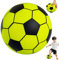 Nyutcwe Stille Fußballkugel für Kinder, Größe 5 PU Foam Fußball mit Stoßdämpfung, weiche Geräuschreduktion Fußball zum Training und Spielen, perfekte Kinderspielzeuge