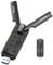 AX5400 USB WLAN Stick für PC, COTDLNK USB 3.0 WiFi 6 Dongle für Windows 10/11, Tri-Band 2.4G/5G/6G| WPA3-Verschlüsselung| MU-MIMO| OFDMA| WLAN Adapter mit Geringer Latenz