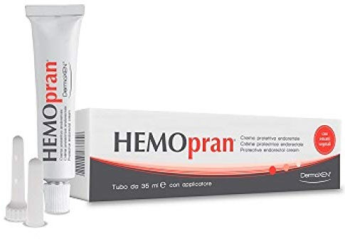 Hemopran Rektalsalbe mit pflanzlichen Extrakten zur Pflege bei Hämorrhoiden und Analfissuren – 35 ml
