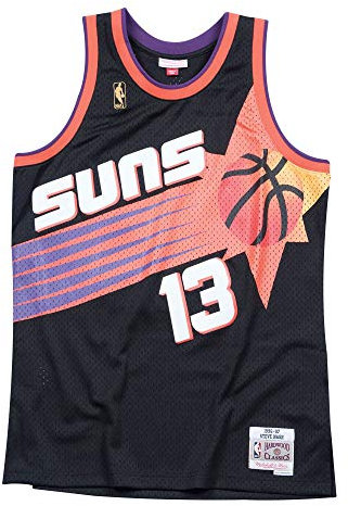 Mitchell & Ness NBA Phoenix Suns 2.0#Steve Nash Trikot Herren schwarz/orange, S