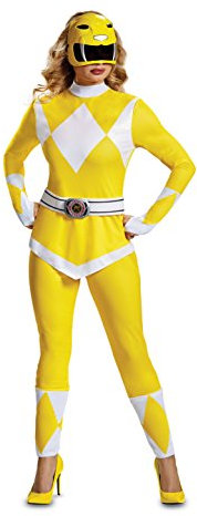 Disguise Déguisement Power Ranger Jaune Femme - Power Rangers Mighty Morphin