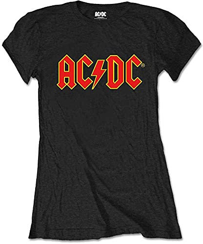 ACDC Damen ACDCTSP02LB T-Shirt, Schwarz, X-Large