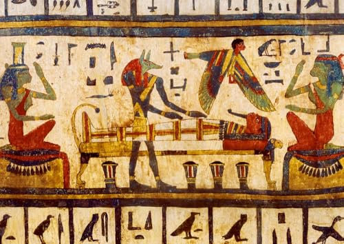Bluebird Puzzle - Ägyptisch, 1000 Teile Puzzle - Details von Hieroglyphen - Puzzle für Erwachsene