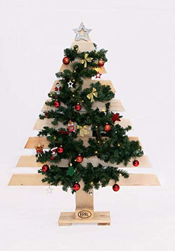 Schroth Home PALxmas - künstlicher Weihnachtsbaum - Dekobaum - Tannenbaum künstlich - Weihnachtsdeko Holz praktischer Bausatz