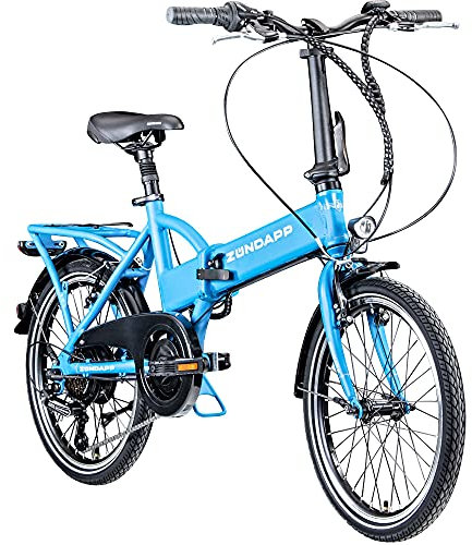 ZÜNDAPP Z101 20 Zoll E Bike Faltrad Damen Herren Elektrofahrrad klappbar Fahrrad Elektro Klapprad Ebike Pedelec E-Bike Erwachsene Klappfahrrad