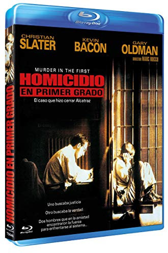 Murder In The First / Meurtre à Alcatraz / L'Isola dell'Ingiustizia - Alcatraz / Homicidio En Primer Grado 1995 (Blu-ray) EU Import Englisch Ton (Kein Deutsche Sprache)