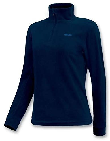 BRUGI Micropile Taglie Forti Collo Alto Zip Corta Donna