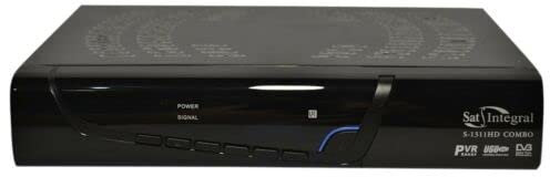 Sat Integral S-1311 HD Combo, Receptor satélite + TDT, Full HD, con Adaptador USB-LAN (con Adaptador USB-LAN)