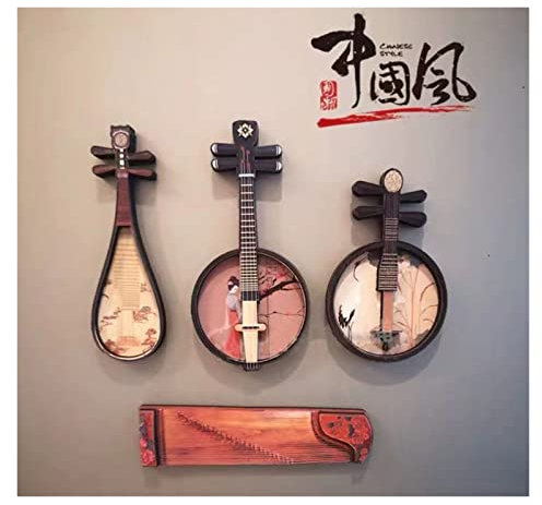 Imanes, imanes de Nevera, imán de Nevera Chino Creativo Instrumento Musical Popular clásico Arte Instrumento Musical Dibujos Animados Imán de Nevera Imán de Nevera (Color : D)