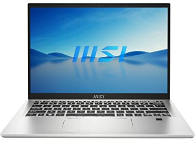 MSI Prestige 14H B12UCX-417FR : Intel Core i5 12450H - 16GB LPDDR5 - SSD 512GB - Nvidia RTX2050 4GB - 14' Full HD 400Nits - Windows 11 Famille - Clavier Azerty retroeclairé - Chassis Aluminium