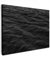MuchoWow© Bilder 80x60 cm Wohnzimmer Schwarze Deko Modern Wandbild Foto auf Leinwand Bild Schlafzimmer Room Decor Geschenke Wanddeko Schwarz - Wellen - Wasser
