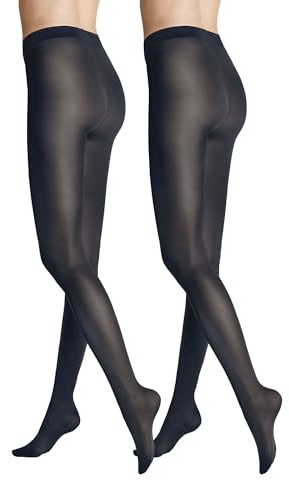 Hudson Damen Strumpfhosen Simply 40 2-Pack matt 40 Den