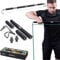 GEKU FIT Widerstandsbandstange, 105,4 cm, robuste Trainingsstange mit ABS-Rad, Zubehör für Rumpfmuskeltraining, Widerstandsband-Training, Heimtraining, maximale Belastung 362,9 kg (3 Stange)