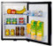 Techomey 12V Fridge 40L, 12V Fridge for Campervan, Silent Campervan Refrigerator with Lock for Caravan, Motorhome, Boat, Bedroom, Car, Truck, Black