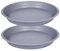 SAUCERHOME Pflanzen-Untersetzer, 40,6 cm, 2 Stück, 43,2 cm (42,7 cm), großer Blumentopf, Untersetzer und Abtropfschale für drinnen und draußen, schwer, stabil, langlebig, Wasserfänger (grau)