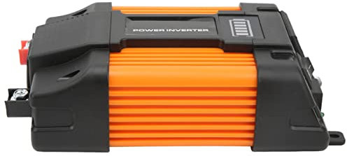 Fahrzeug-Wechselrichter ABS mit LED-Anzeige, Modifizierter Sinus-Wechselrichter mit Zwei USB-Anschlüssen Autos, Wohnmobile (DC12V bis AC220V)