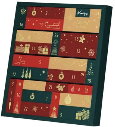 Kneipp Adventskalender 2024 Beauty 150€ Wert Frau & Männer, Kosmetik Advent Kalender, 24 Geschenke für Gesicht, Körper und Haar, Adventkalender inkl. JUNG Duftsteine
