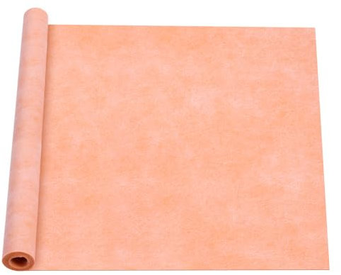 Abdichtungsbahn Dusche 1x30m, Dichtfolie Bad, Wasserdicht Entkopplungsmatte, Dichtbahn Abdichtbahn für Sanitär, Dusche, Badezimmer, Sauna, Fliesen (orange Farbe)