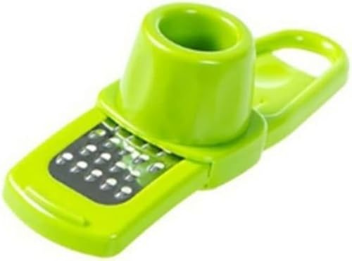 Green Multifunction Ginger Grater Tool Mini Grater Nutmeg Grinder Garlic, Kitchen Manual Fruit Vegetable Nuts Chopper Grinder Garlic Presses Kitchen Utensils and Gadgets