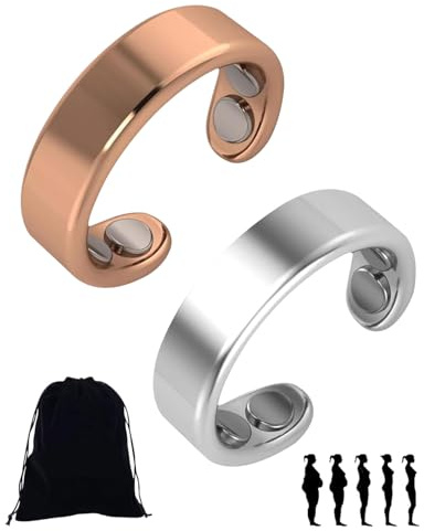 GRETY Vitalrings 1. Generation, für Frauen in den Wechseljahre, Magnetring zur Unterstützung von Schlafqualität und Wohlbefinden