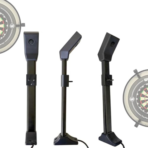 AutoDarts Wall Mounted Camera Mounts for Winmau Plasma Light Ring, NineDartR 3D Printed Dartboard Camera Mount Set, Compatible with OV9732 IMX179 OV2710 OV2735, Auto Darts Scoring Setup (Mounts Only)