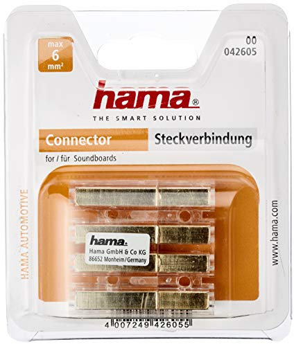 Hama Soundboard-Steckverbindung 4-pol., 00042605, Transparent