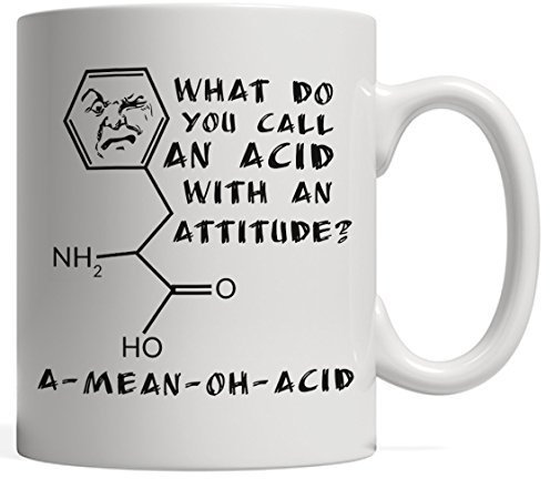 Zenobia Eugen Ceramic 11oz Funny Science Mug - A Great Gift for Teachers or Lovers of Hot Drinks