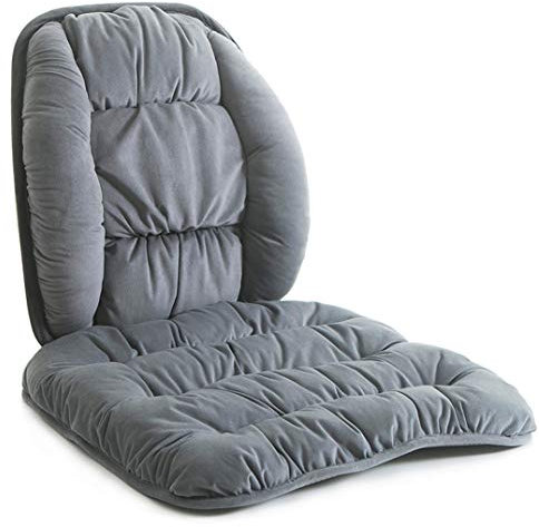 Ergonomisches Sitzkissen Auflage Sitzpolster rückenlehne kissen,Lendenwirbelstütze bürostuhl mit rutschfeste sitzkissen für stuhl,Autositze, Rollstühle - unterer rücken kissen büro,rückenkissen lehne