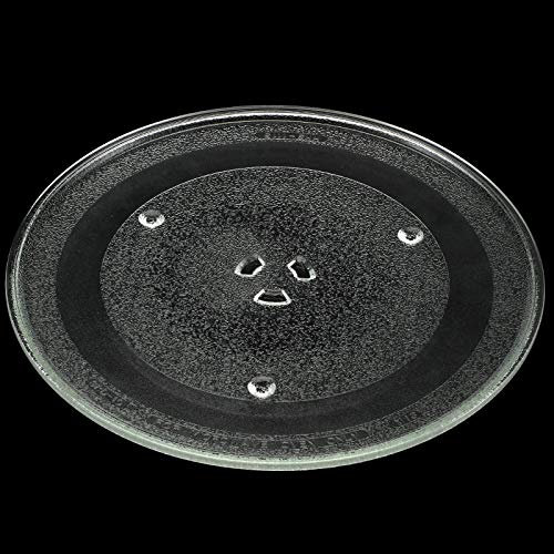 BlueCatELE 12.5 inch Microwave Turntable Plate Microwave Cooking Tray Compatible for GE and Samsung