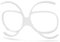 HSE OPTIKADAPTER, Sehstärken-Clip, Universal Korrektur-Clip für Goggles BZW. Korbbrillen | Z.B. für: Motocross-Brille | Offroad-Brillen | Skibrillen | MX-Brille | Motorradbrille | Ballistic Brille